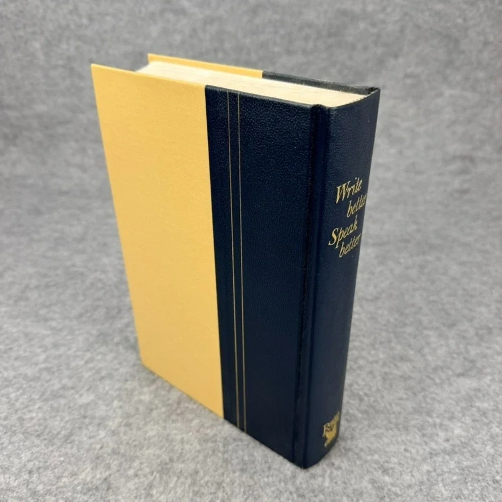 Reader’s Digest Write Better Speak Better Hardcover 1993 11th Printing